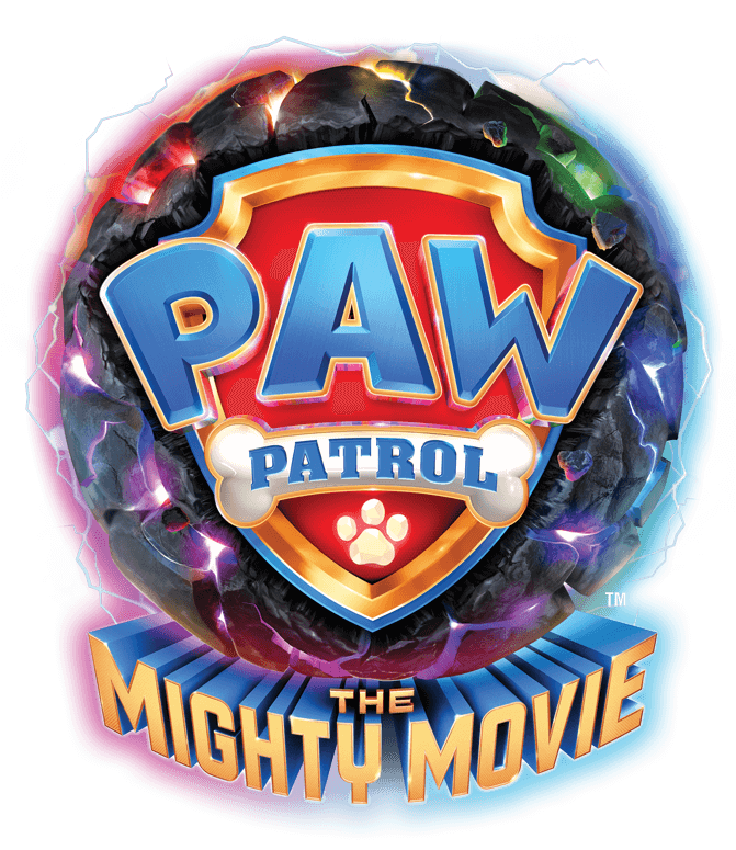 PAW Patrol: The Mighty Movie logo